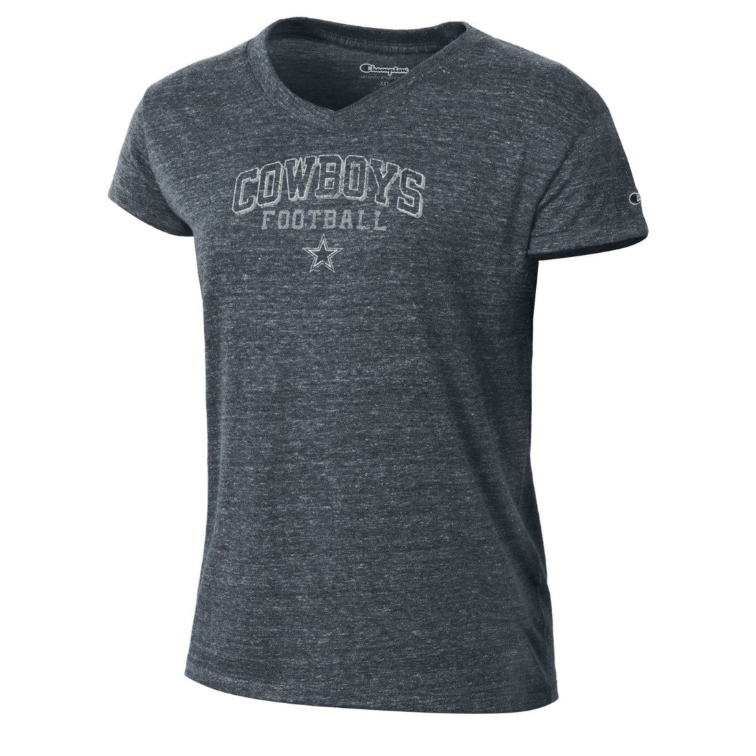 Dallas Cowboys Women's Triumph Tri-Blend V-Neck T-Shirt | NFL Discount