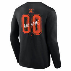Anaheim Ducks Hustle Personalized Name & Number Long Sleeve T-Shirt -  NHL T-shirts