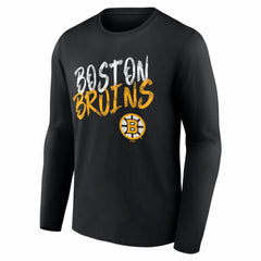 Boston Bruins Hustle Personalized Name & Number Long Sleeve T-Shirt -  NHL T-shirts