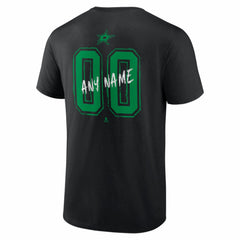 Dallas Stars Big & Tall Hustle Personalized Name & Number T-Shirt -  NHL T-shirts