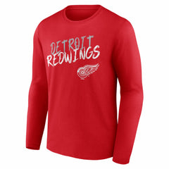 Detroit Red Wings Hustle Personalized Name & Number Long Sleeve T-Shirt -  NHL T-shirts