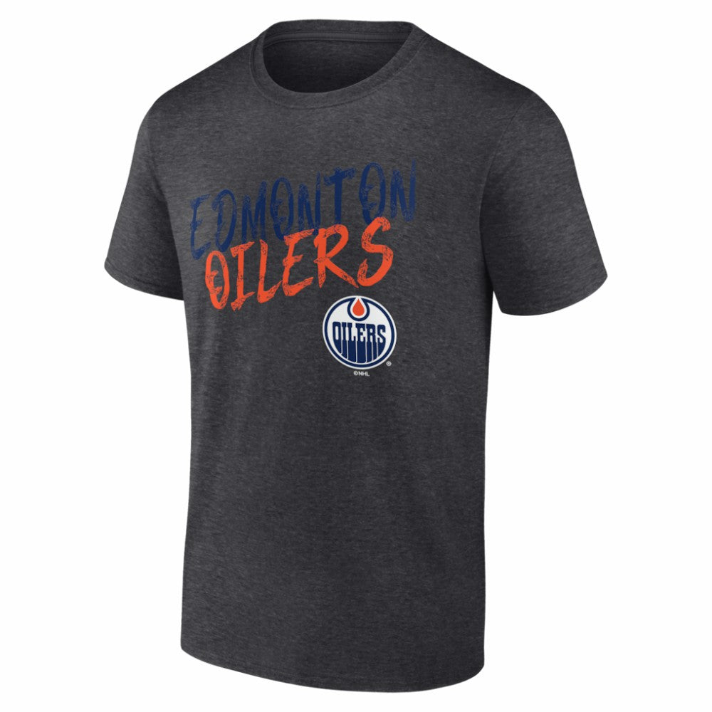 Edmonton Oilers Big & Tall Hustle Personalized Name & Number T-Shirt -  NHL T-shirts