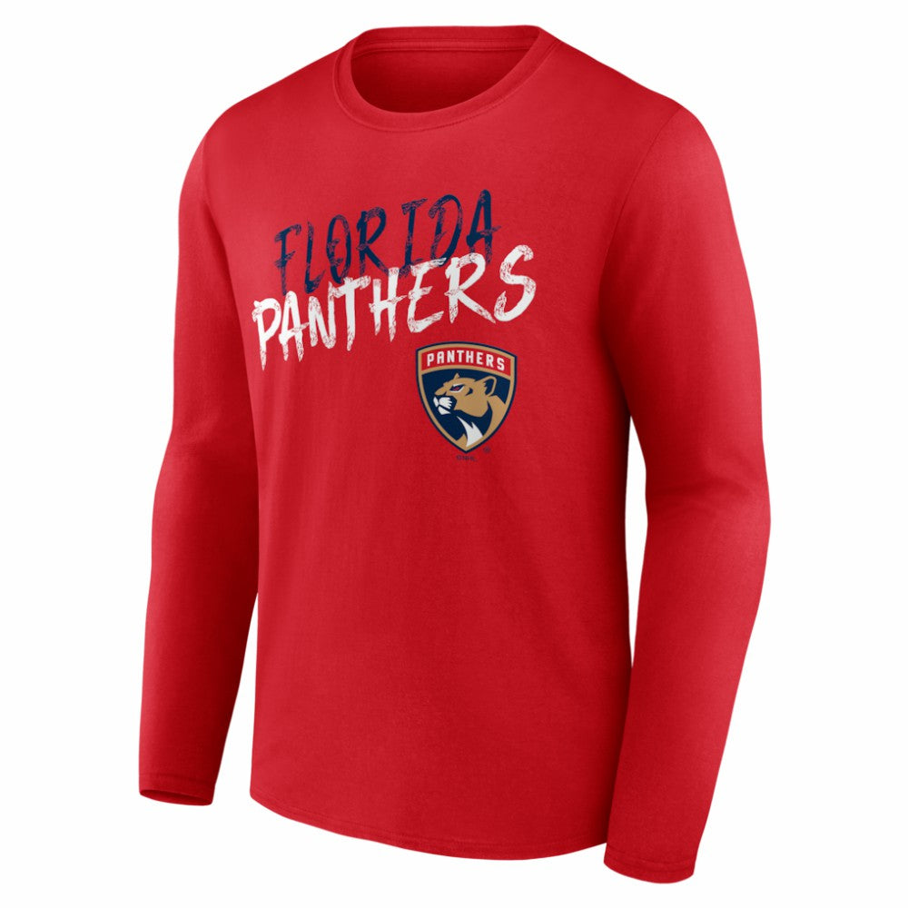 Florida Panthers Hustle Personalized Name & Number Long Sleeve T-Shirt -  NHL T-shirts