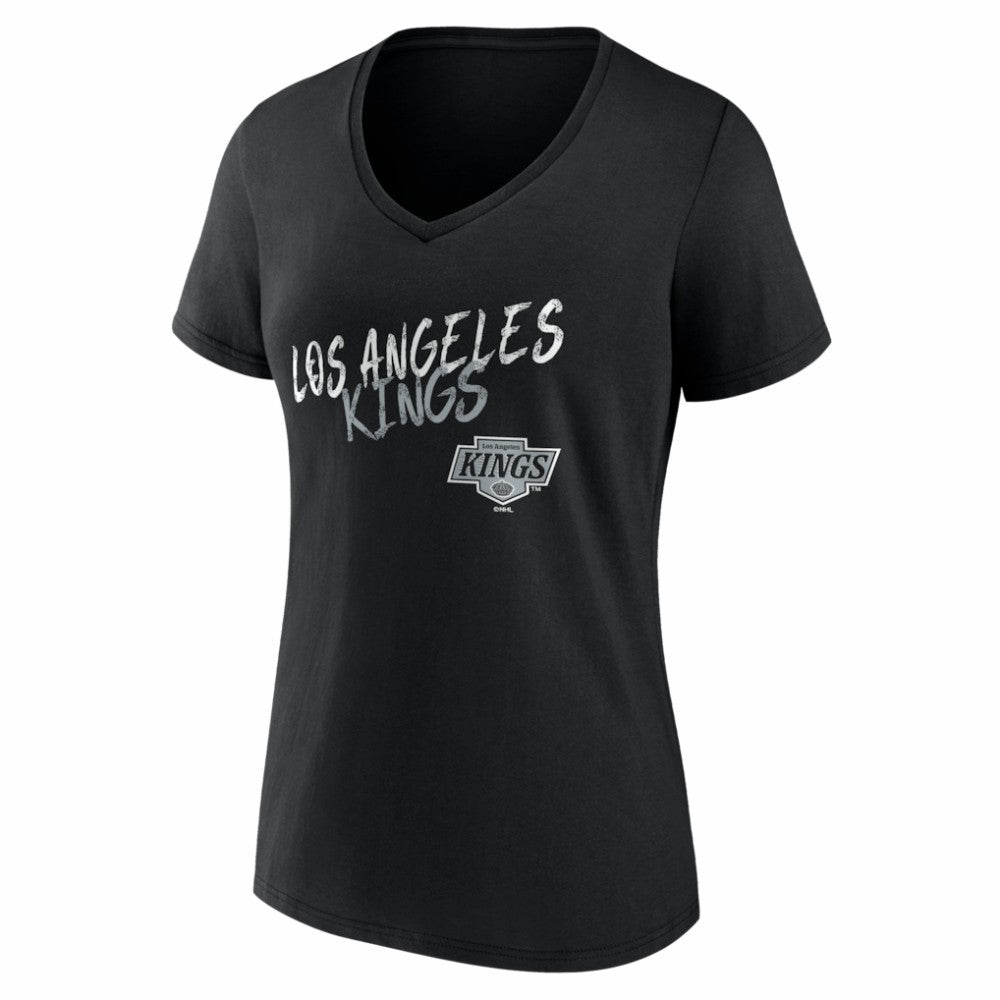 Los Angeles Kings Women's Hustle Personalized Name & Number V-Neck T-Shirt -  NHL T-shirts