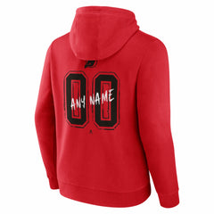 New Jersey Devils Hustle Personalized Name & Number Hoodie -  NHL Jerseys