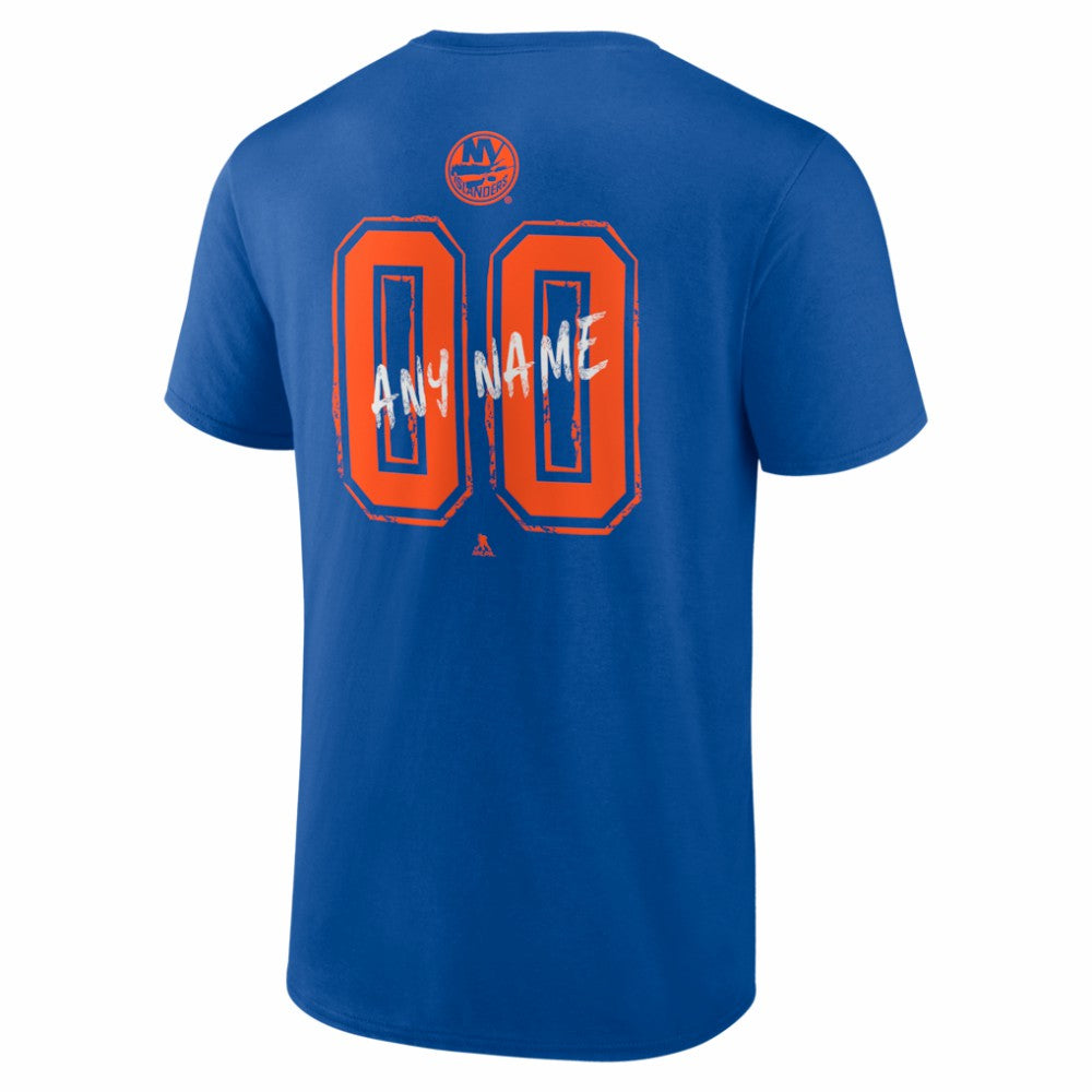 New York Islanders Hustle Personalized Name & Number T-Shirt -  NHL T-shirts