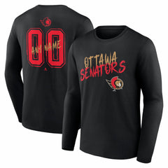 Ottawa Senators Hustle Personalized Name & Number Long Sleeve T-Shirt -  NHL T-shirts