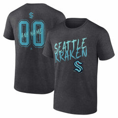 Seattle Kraken Hustle Personalized Name & Number T-Shirt -  NHL T-shirts