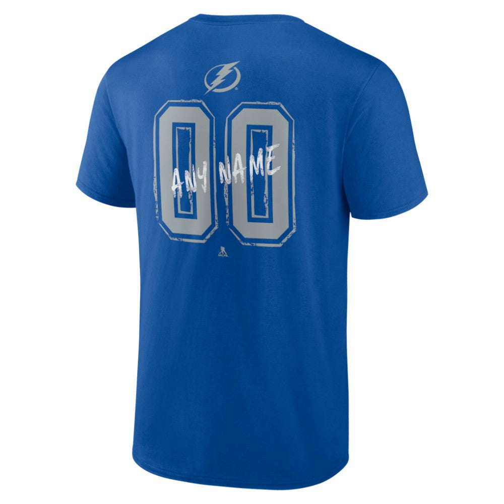 Tampa Bay Lightning Big & Tall Hustle Personalized Name & Number T-Shirt -  NHL T-shirts