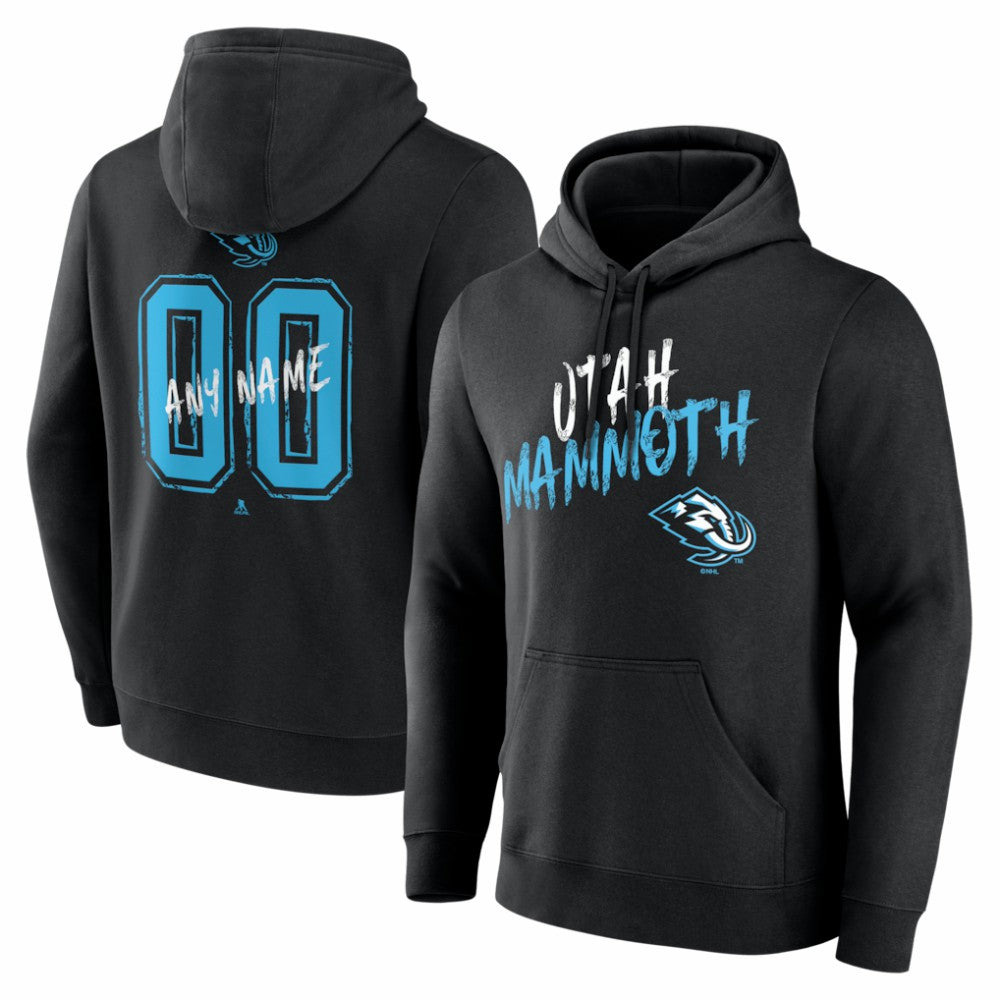 Utah Mammoth Big & Tall Hustle Personalized Name & Number Hoodie -  NHL Hoodies
