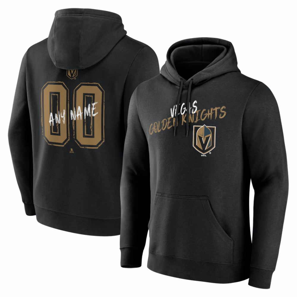 Vegas Golden Knights Hustle Personalized Name & Number Hoodie -  NHL Hoodies