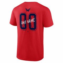 Washington Capitals Big & Tall Hustle Personalized Name & Number T-Shirt -  NHL T-shirts