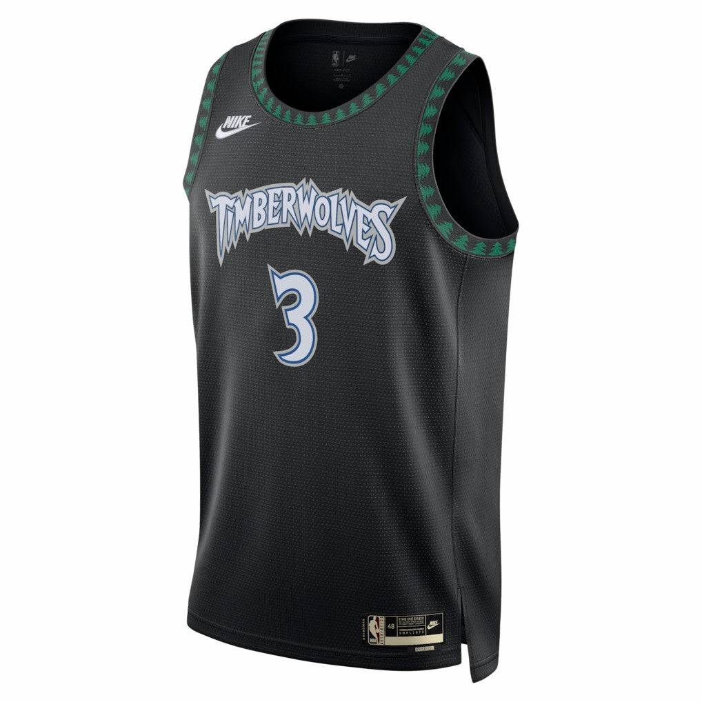 Black Jaden McDaniels Minnesota Timberwolves Unisex Swingman Jersey | NBA