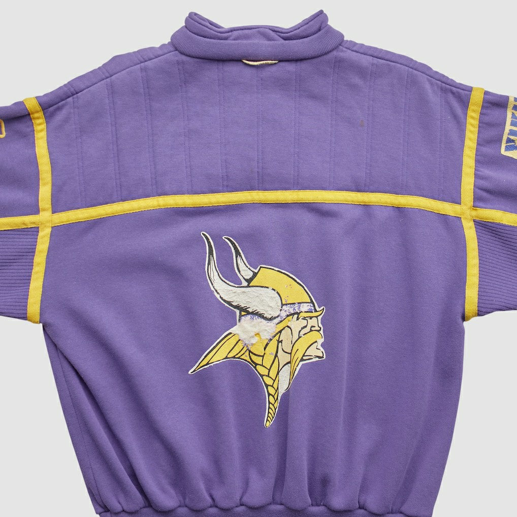 Minnesota Vikings 90s 1/4 Zip Sweatshirt | NFL Outlet
