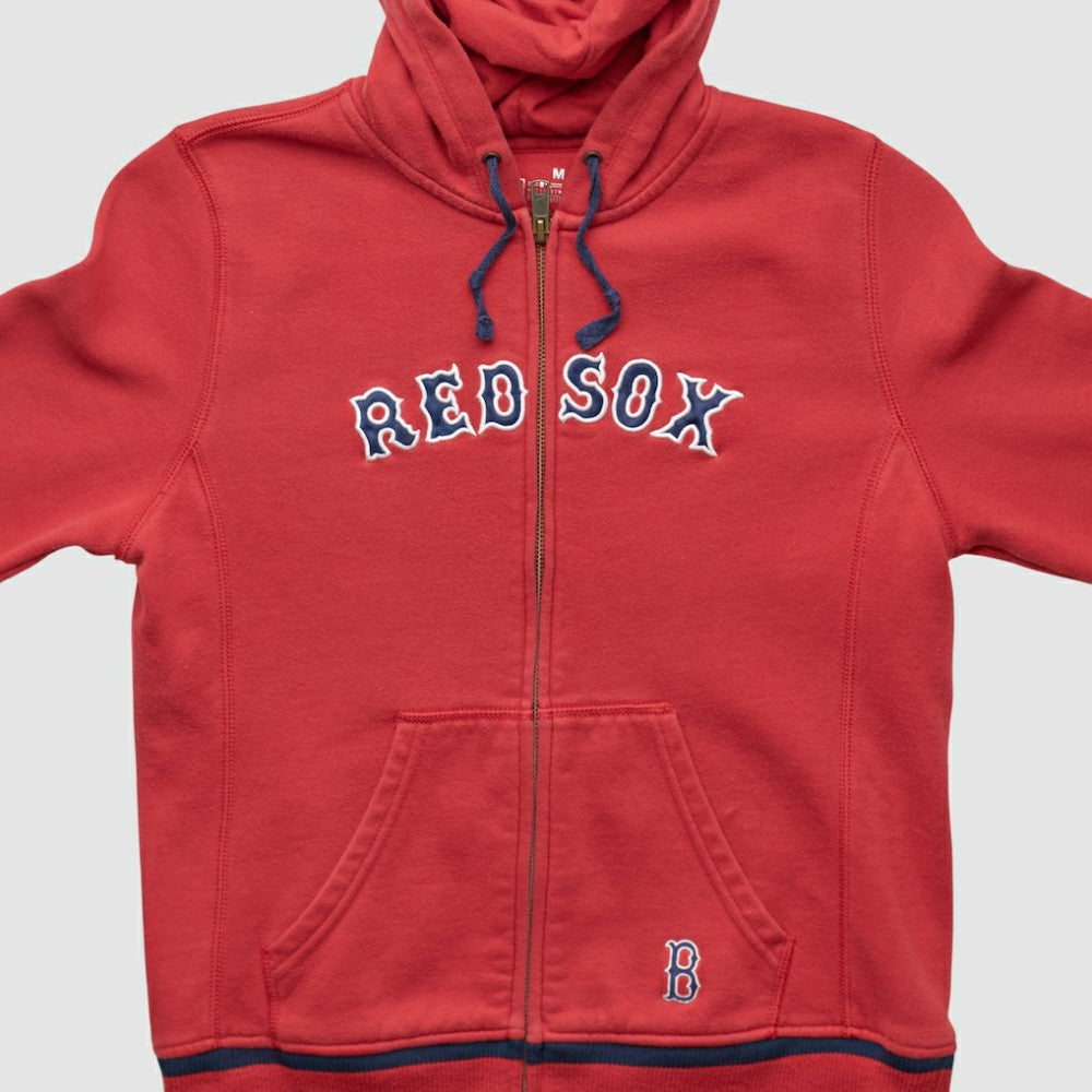 Boston Red Sox Nike 2000s Hooded Full Zip Sweatshirt - MLB Sweatshirts