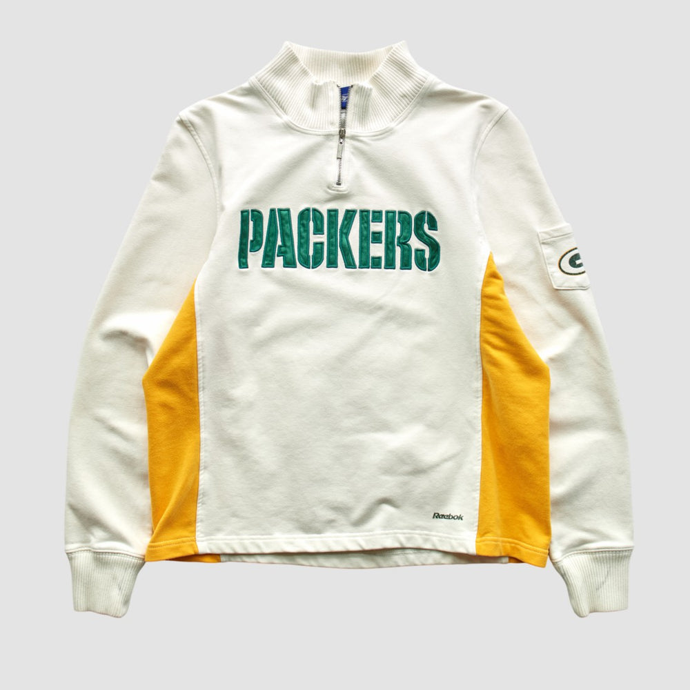 Green Bay Packers Reebok 2000s 1/4 Zip Sweatshirt | NFL Near me