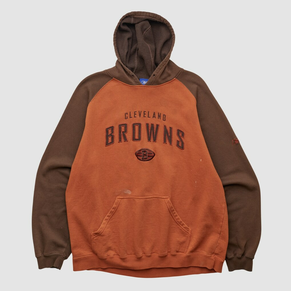 Cleveland Browns Reebok 2000s Hooded Pullover Sweatshirt | NFL Outlet