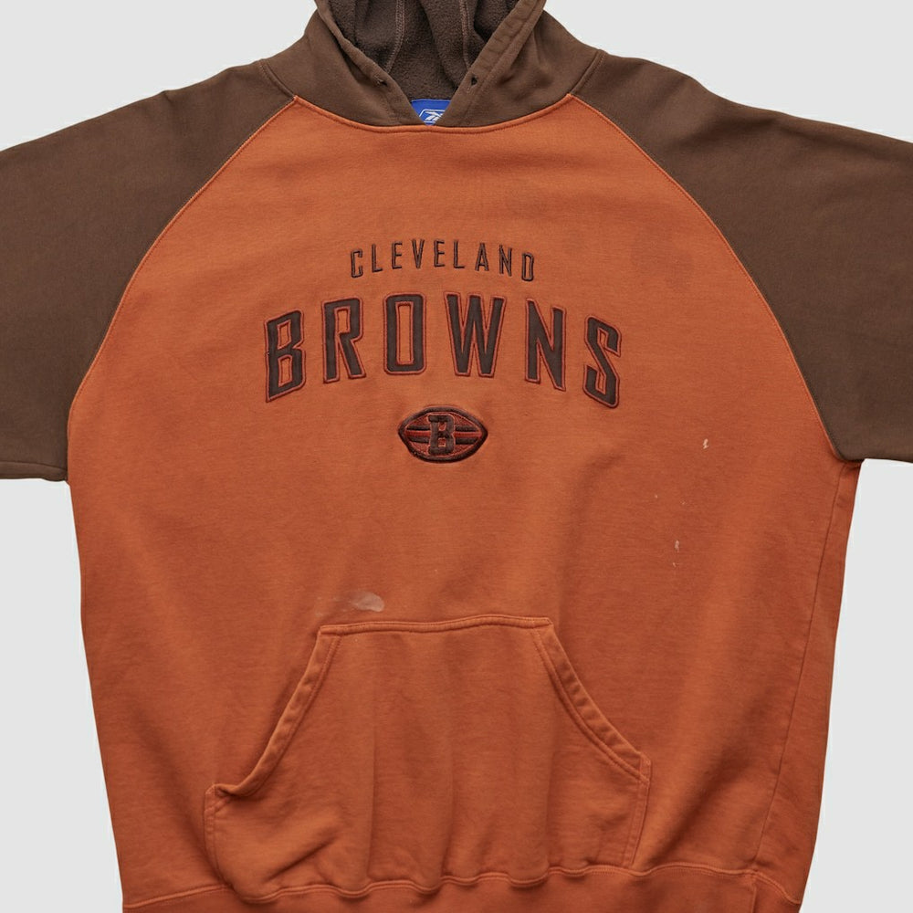 Cleveland Browns Reebok 2000s Hooded Pullover Sweatshirt | NFL Outlet