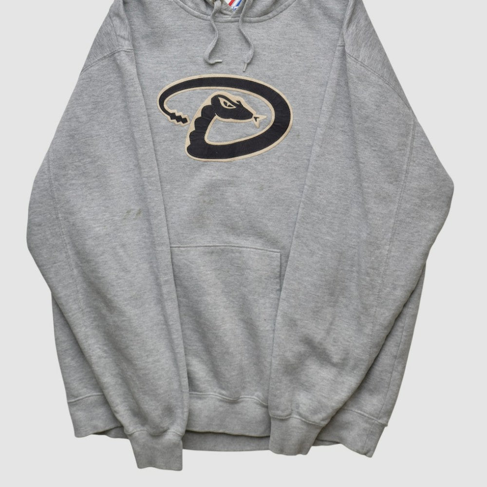 Arizona Diamondbacks Majestic 2000s Hooded Pullover Sweatshirt - MLB Pullover