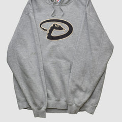 Arizona Diamondbacks Majestic 2000s Hooded Pullover Sweatshirt - MLB Pullover