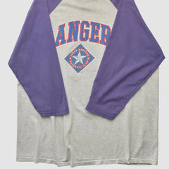Texas Rangers Logo Athletic T-shirt - MLB T-shirts