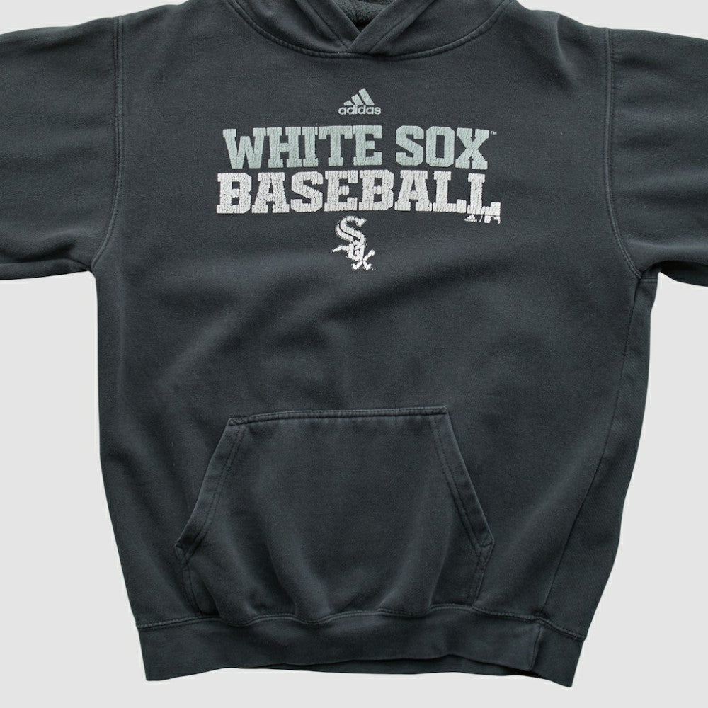 Chicago White Sox Adidas 2010s Hooded Pullover Sweatshirt - MLB Pullover