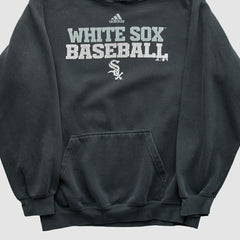 Chicago White Sox Adidas 2010s Hooded Pullover Sweatshirt - MLB Pullover