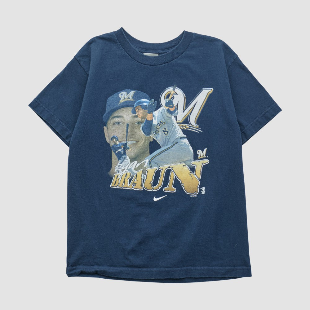 Ryan Braun Nike 2010s T-shirt - MLB T-shirts