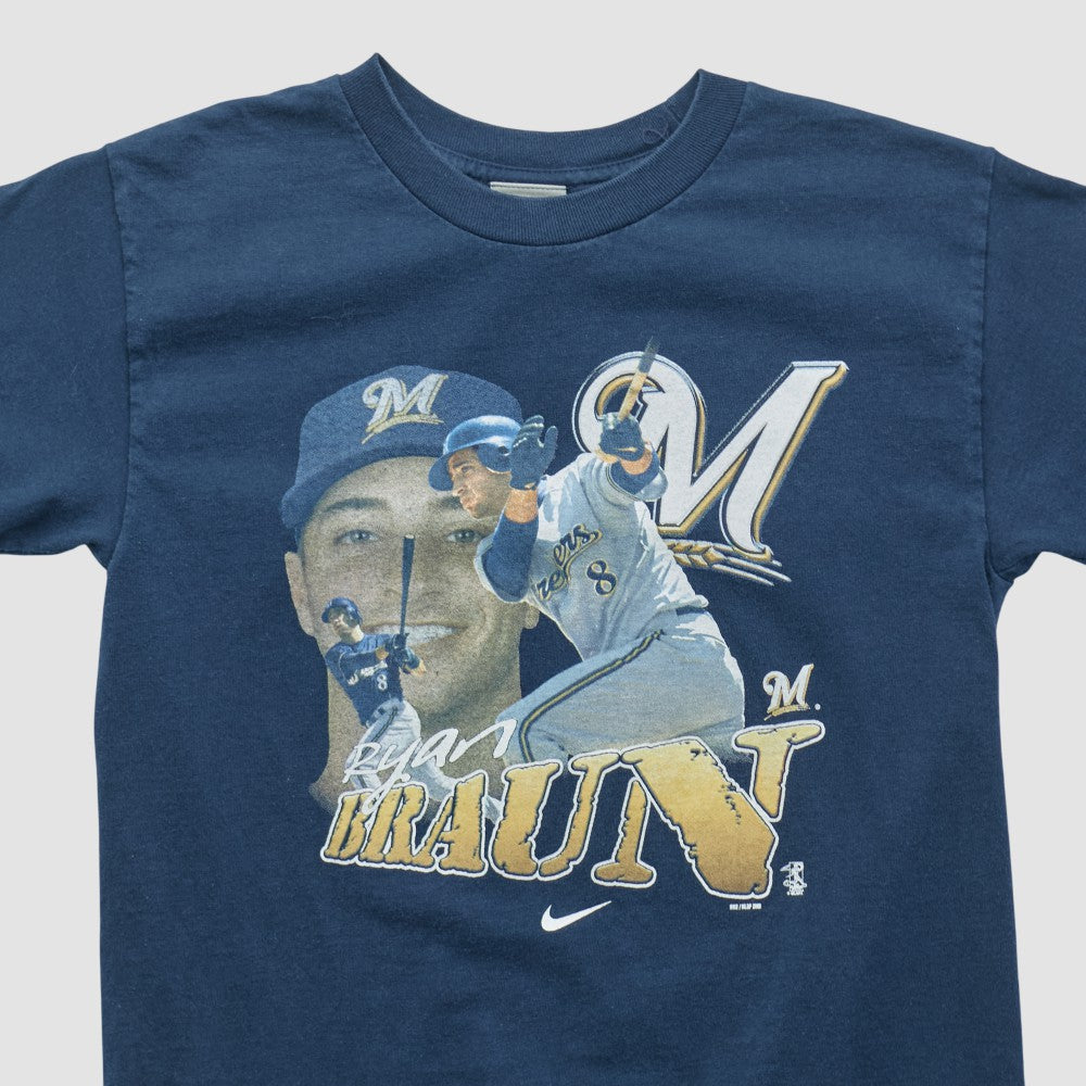 Ryan Braun Nike 2010s T-shirt - MLB T-shirts