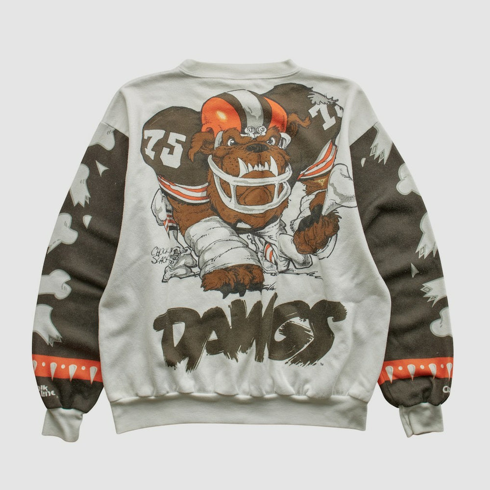 Cleveland Browns Chalk Line 90s Pullover Sweatshirt | NFL Online