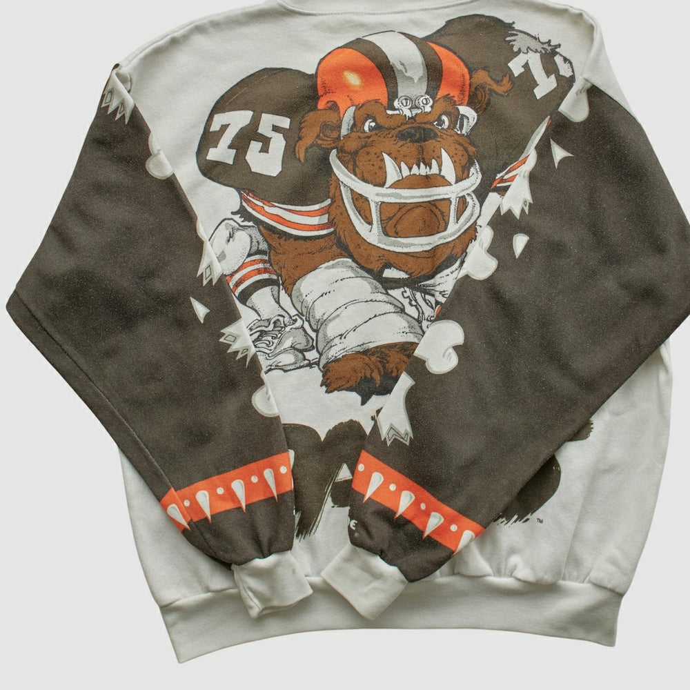 Cleveland Browns Chalk Line 90s Pullover Sweatshirt | NFL Online