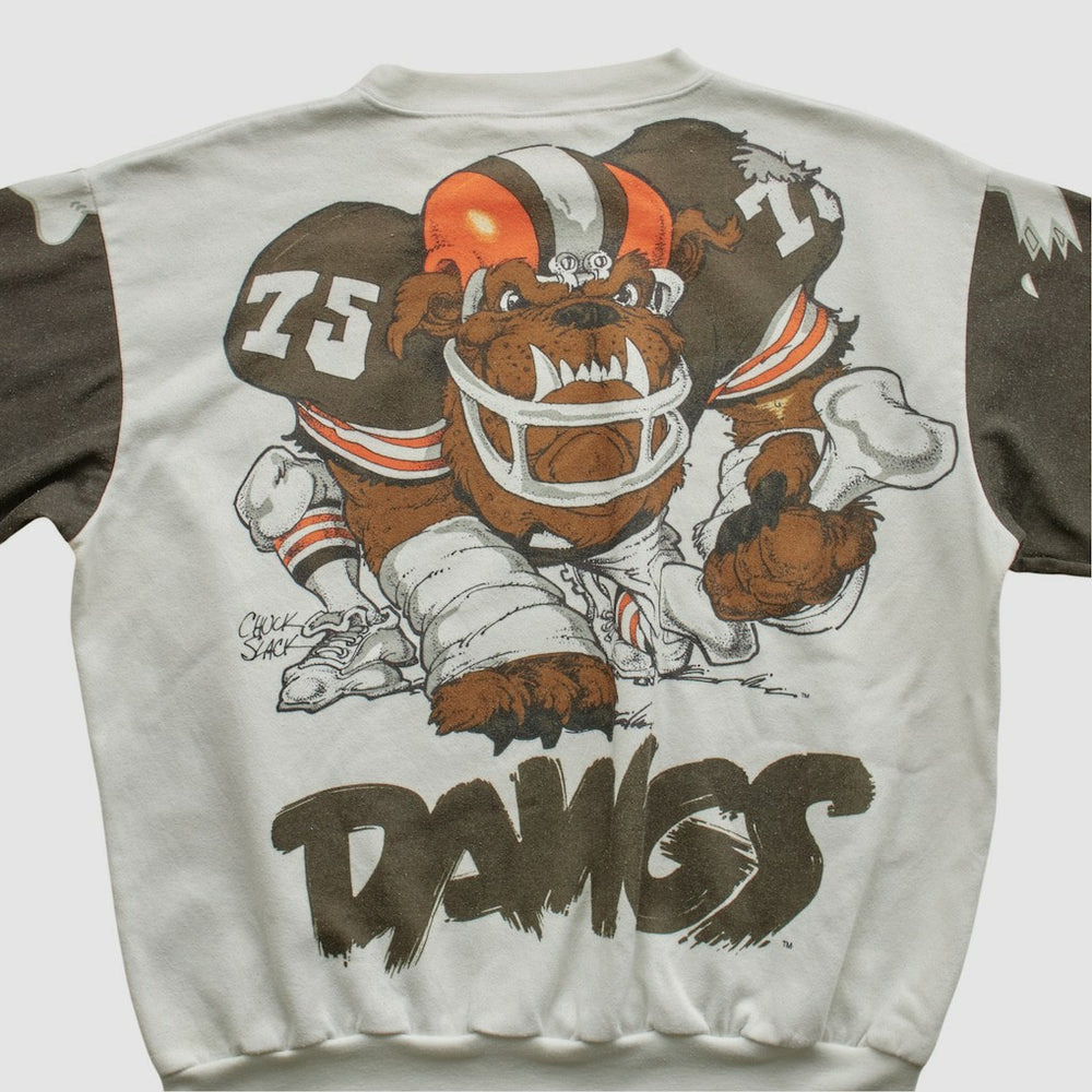 Cleveland Browns Chalk Line 90s Pullover Sweatshirt | NFL Online
