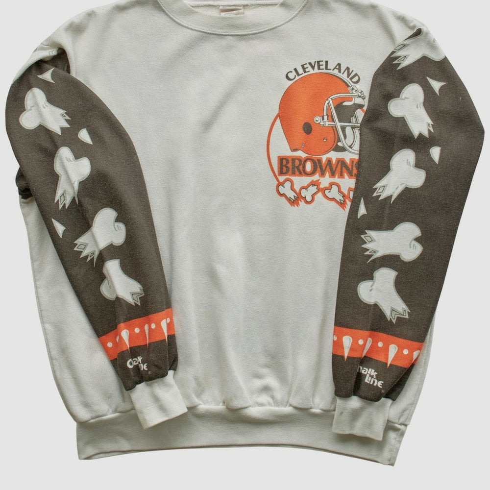 Cleveland Browns Chalk Line 90s Pullover Sweatshirt | NFL Online