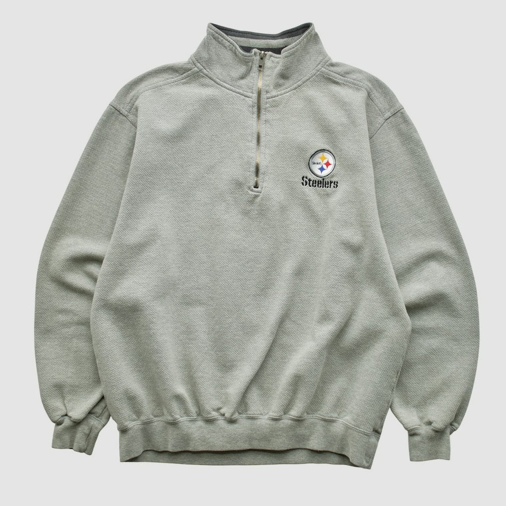 Pittsburgh Steelers Lee Sport 90s 1/4 Zip Sweatshirt | NFL New