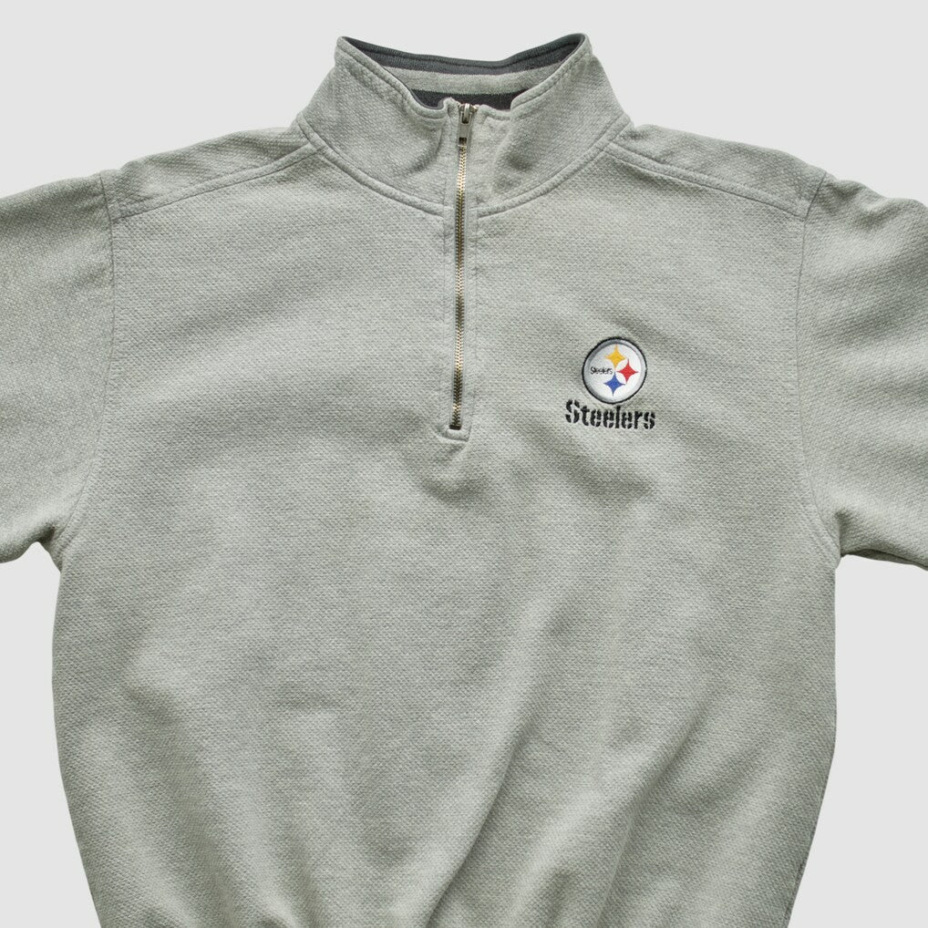 Pittsburgh Steelers Lee Sport 90s 1/4 Zip Sweatshirt | NFL New