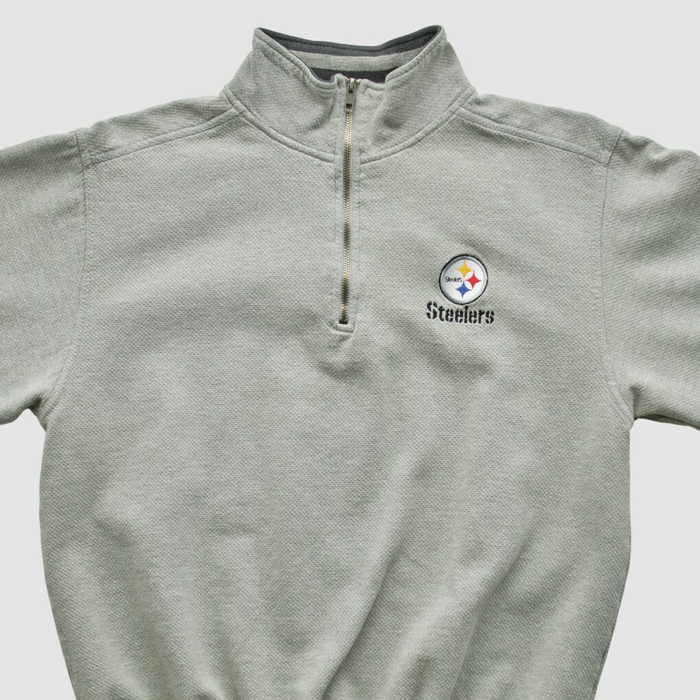 Pittsburgh Steelers Lee Sport 90s 1/4 Zip Sweatshirt | NFL New