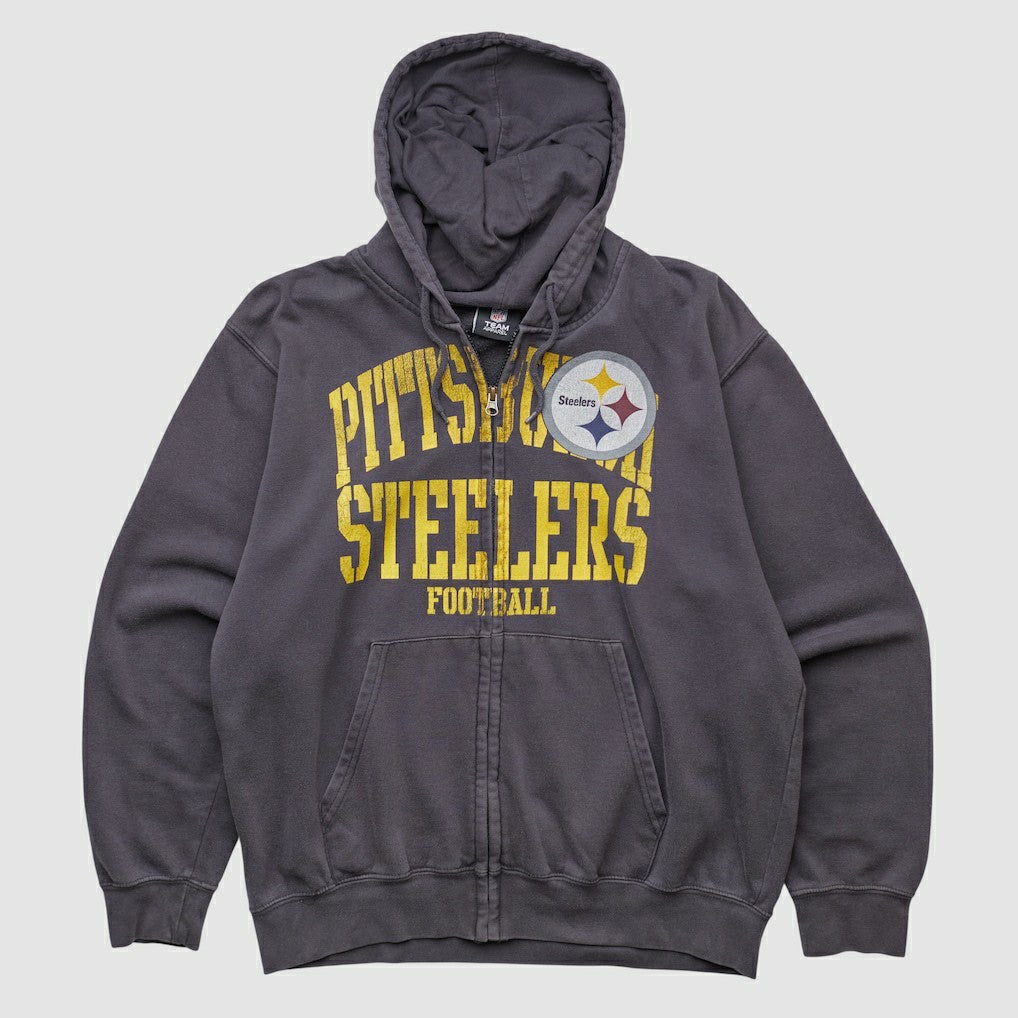 Pittsburgh Steelers NFL 2010s Hooded Full Zip Sweatshirt | NFL On sale