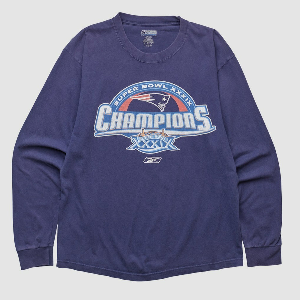 New England Patriots Reebok 2005 Long Sleeve T-shirt | NFL New