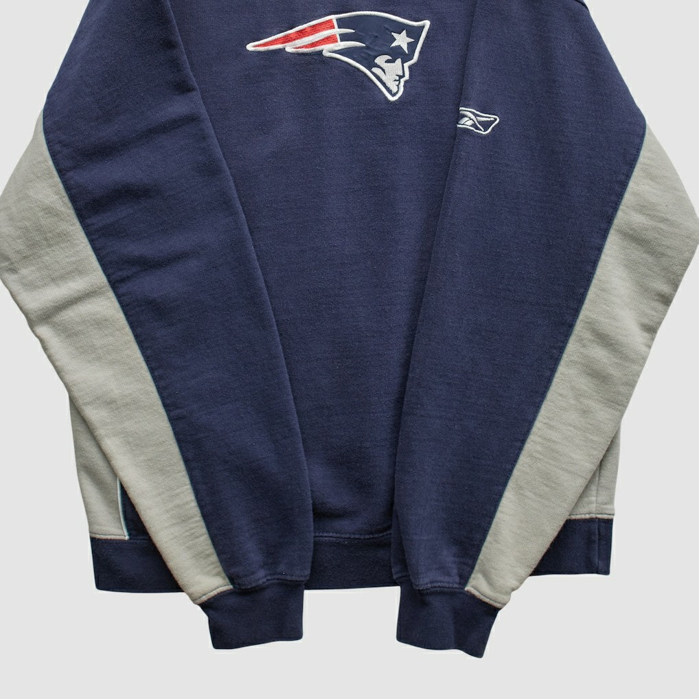 New England Patriots Reebok 2000s Pullover Sweatshirt | NFL On sale