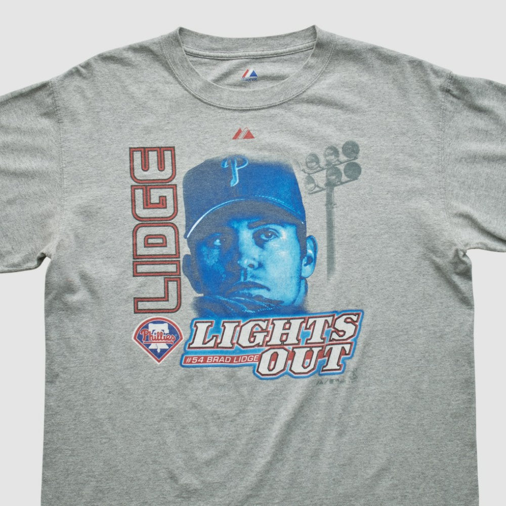 Brad Lidge Majestic 2000s T-shirt - MLB T-shirts