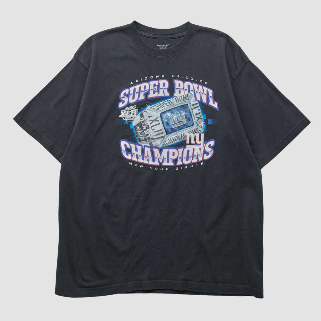 New York Giants Reebok 2008 T-shirt | NFL Discount