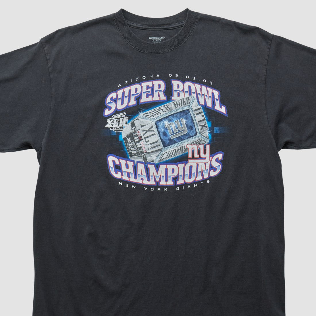 New York Giants Reebok 2008 T-shirt | NFL Discount