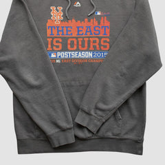 New York Mets Majestic 2015 Hooded Pullover Sweatshirt - MLB Pullover