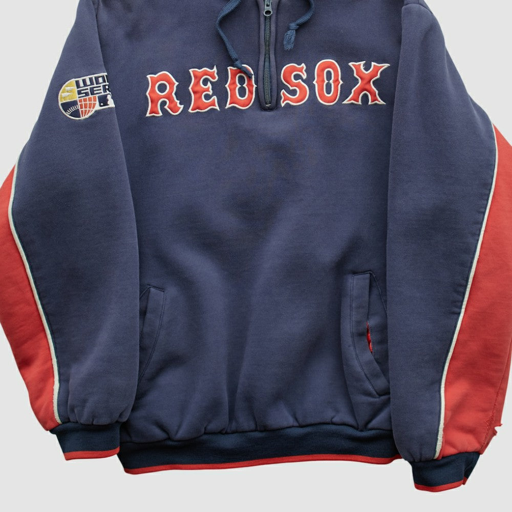 Boston Red Sox GIII Sports 2007 Hooded 1/4 Zip Sweatshirt - MLB Sweatshirts
