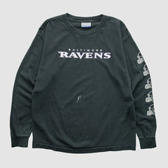 Baltimore Ravens Reebok 2000s Long Sleeve T-shirt | NFL Hot