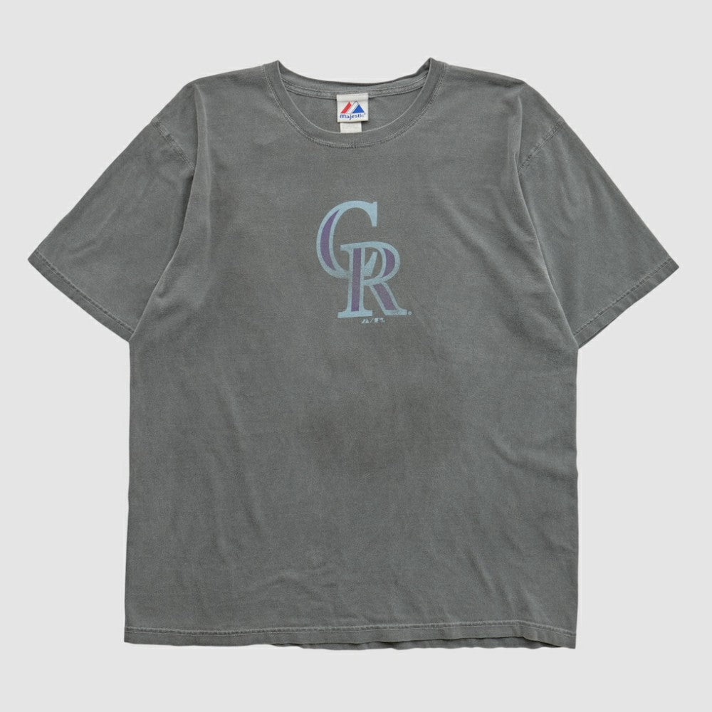 Colorado Rockies Majestic 2000s T-shirt - MLB T-shirts