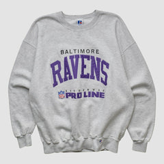 Baltimore Ravens Russell 90s Sweatshirt | NFL Near me