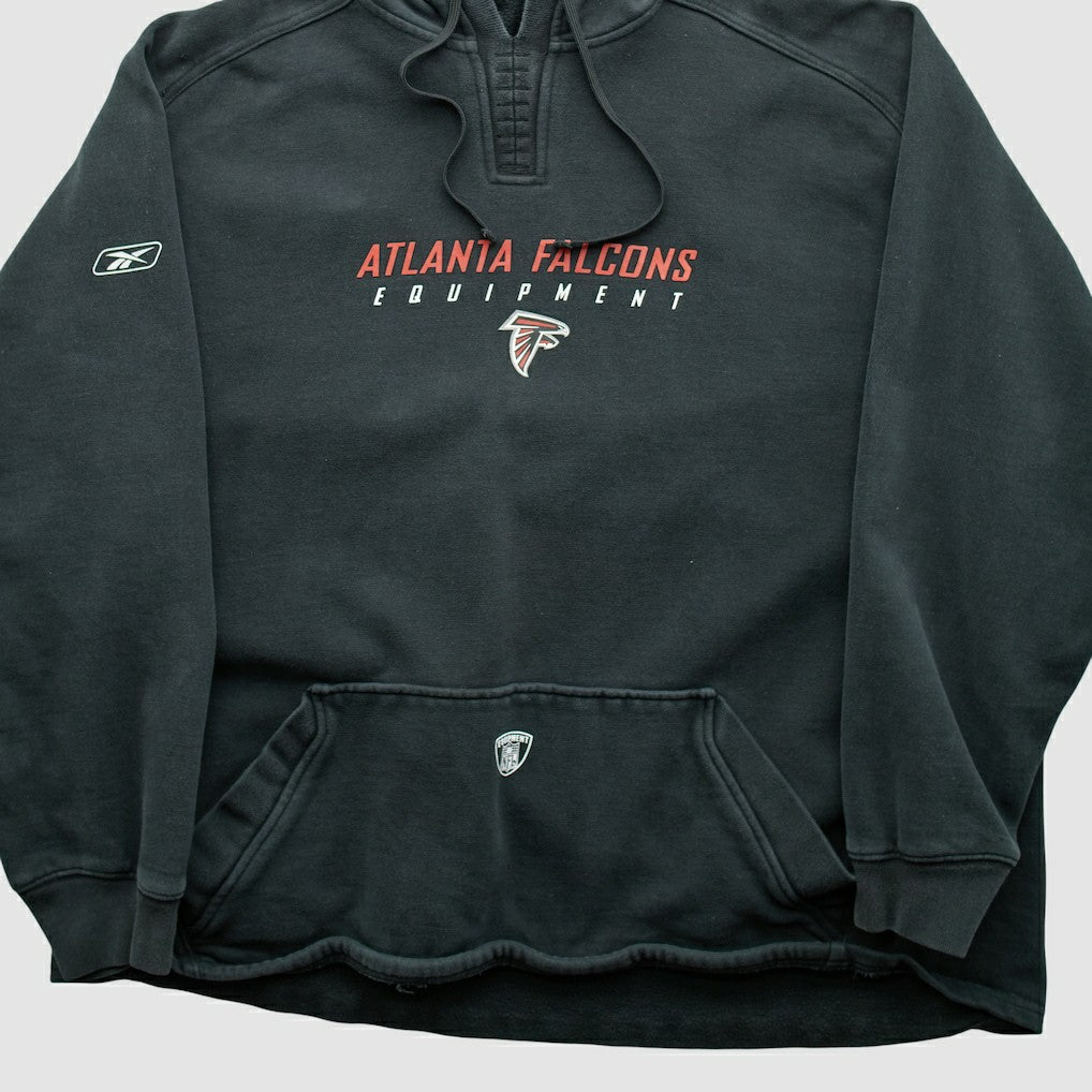 Atlanta Falcons Reebok 2000s Hooded Pullover Sweatshirt | NFL Outlet