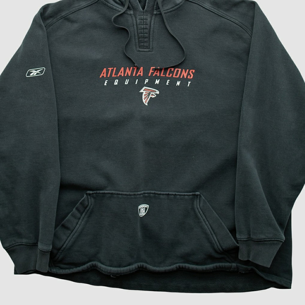 Atlanta Falcons Reebok 2000s Hooded Pullover Sweatshirt | NFL Outlet