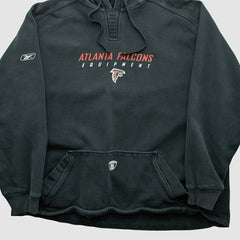 Atlanta Falcons Reebok 2000s Hooded Pullover Sweatshirt | NFL Outlet